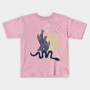 Witch Hands Spell Casting Kids T-Shirt